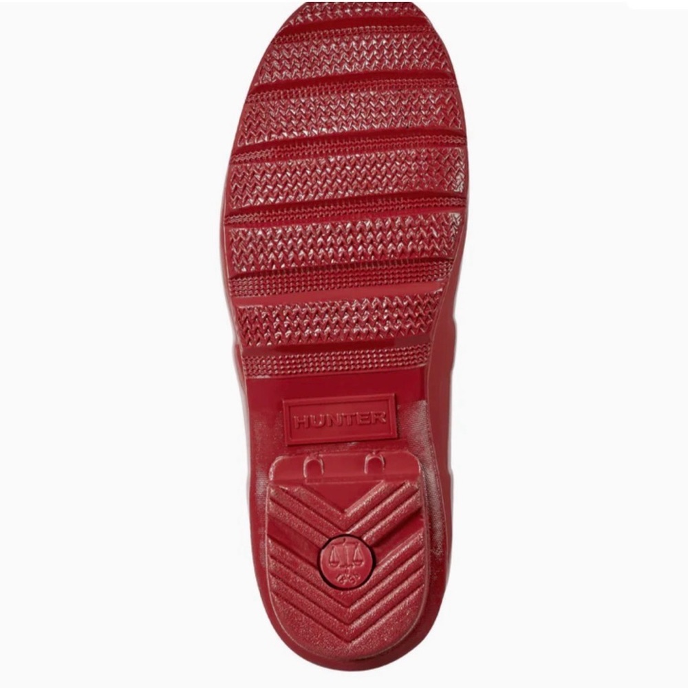 Hunter Women's Military Red Original Tall Gloss Rain Boots
Waterproof Size 7 NWT - Picture 7 of 13